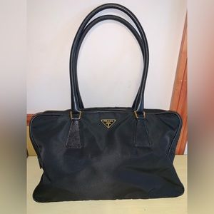 Prada Black Nylon Purse